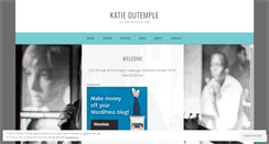 Desktop Screenshot of katiedutemple.com